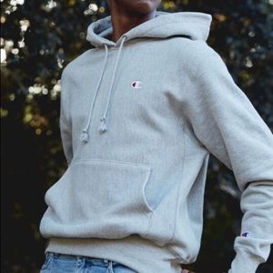 Champion Reverse Weave hoodie in grey